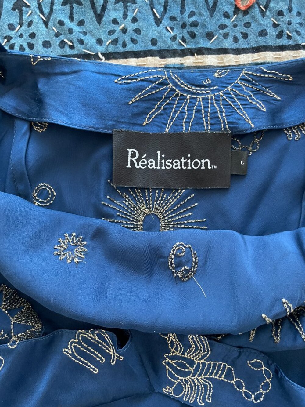 Réalisation Par 1996 Zodiac Dress Sz L - Picture 5 of 5